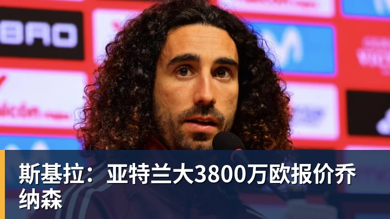 星空体育斯基拉：亚特兰大3800万欧报价乔纳森